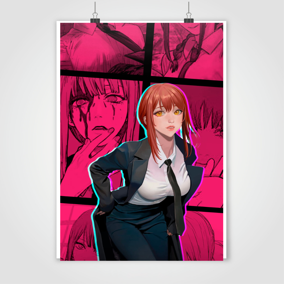 Makima Chainsaw Man 19*13 Poster Chainsawman