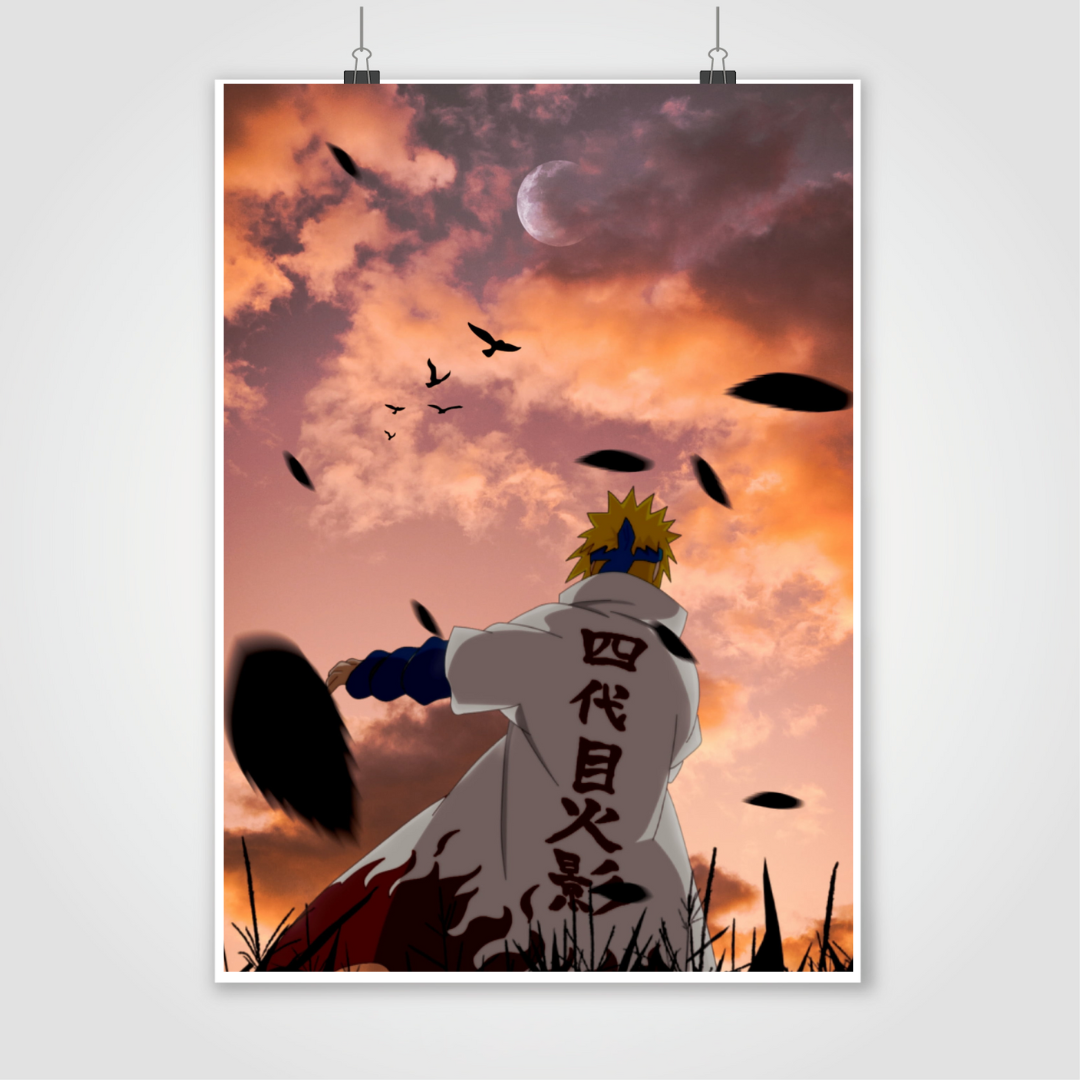 Minato Namikaze Lord Forth 19*13 Poster Naruto