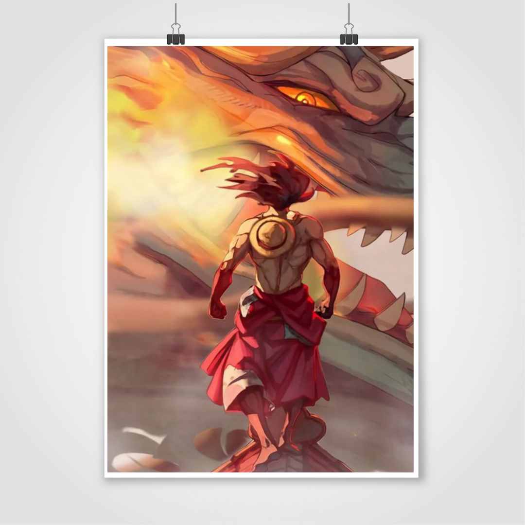 Monkey D Luffy 19*13 Poster One Piece