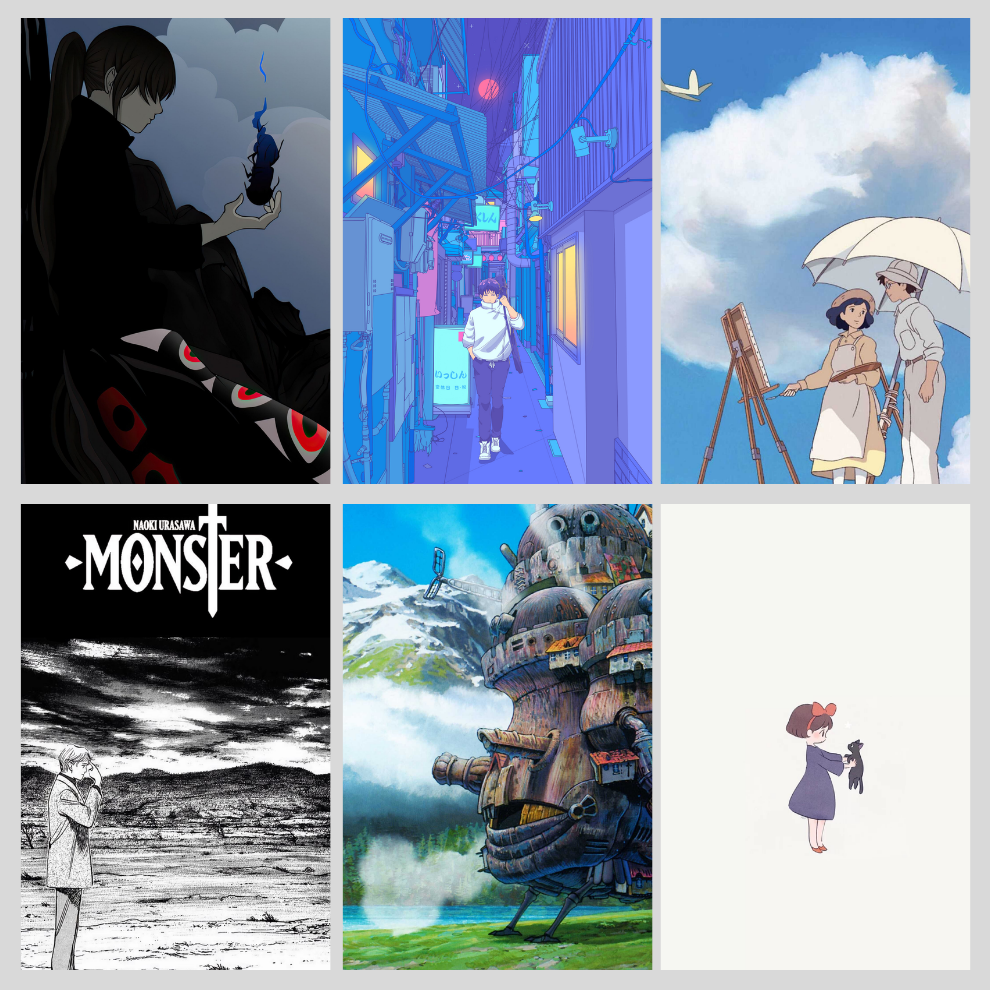 Ghibli Studio Poster Combo
