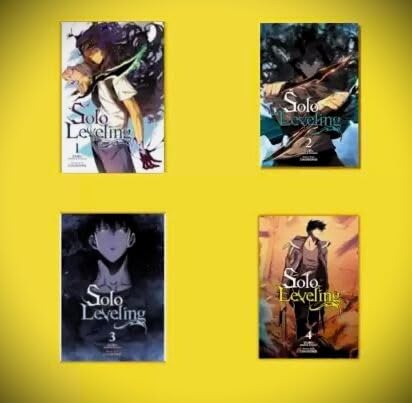 Solo Leveling Manga Vol 1-4
