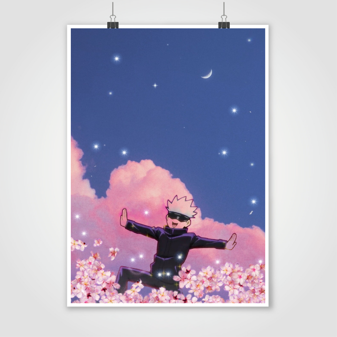 Satoru Gojo 19*13 Poster Jujutsu Kaisen