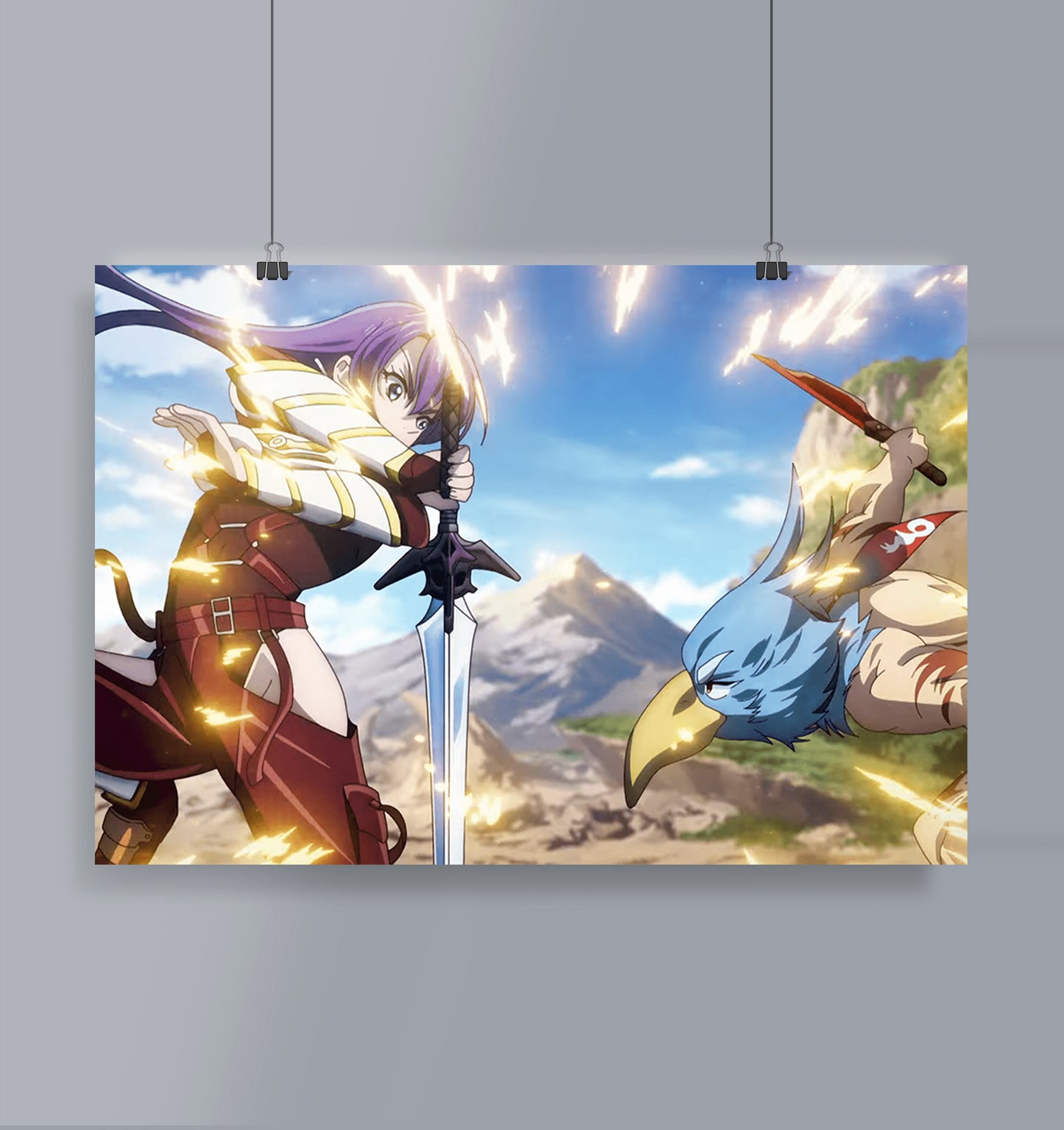 Shangri-La Frontier Sunraku Poster Landscape