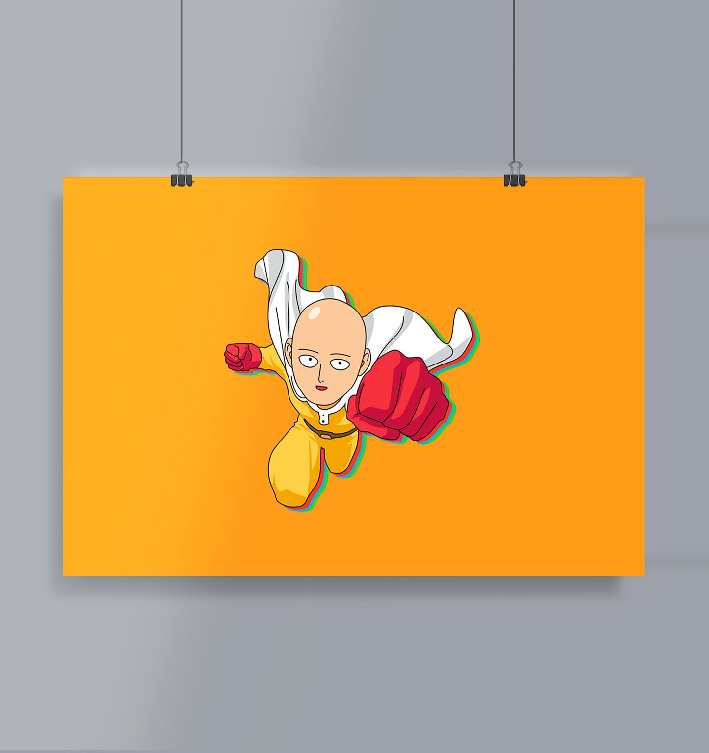 One Punch Man Poster Landscape