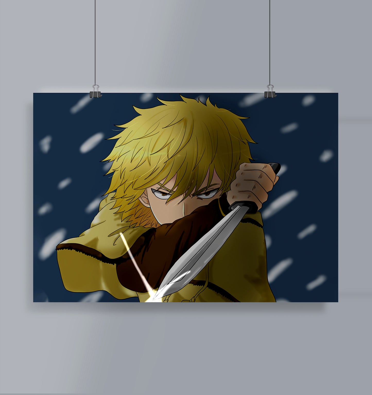 Torfinn Vinland Saga Poster Landscape