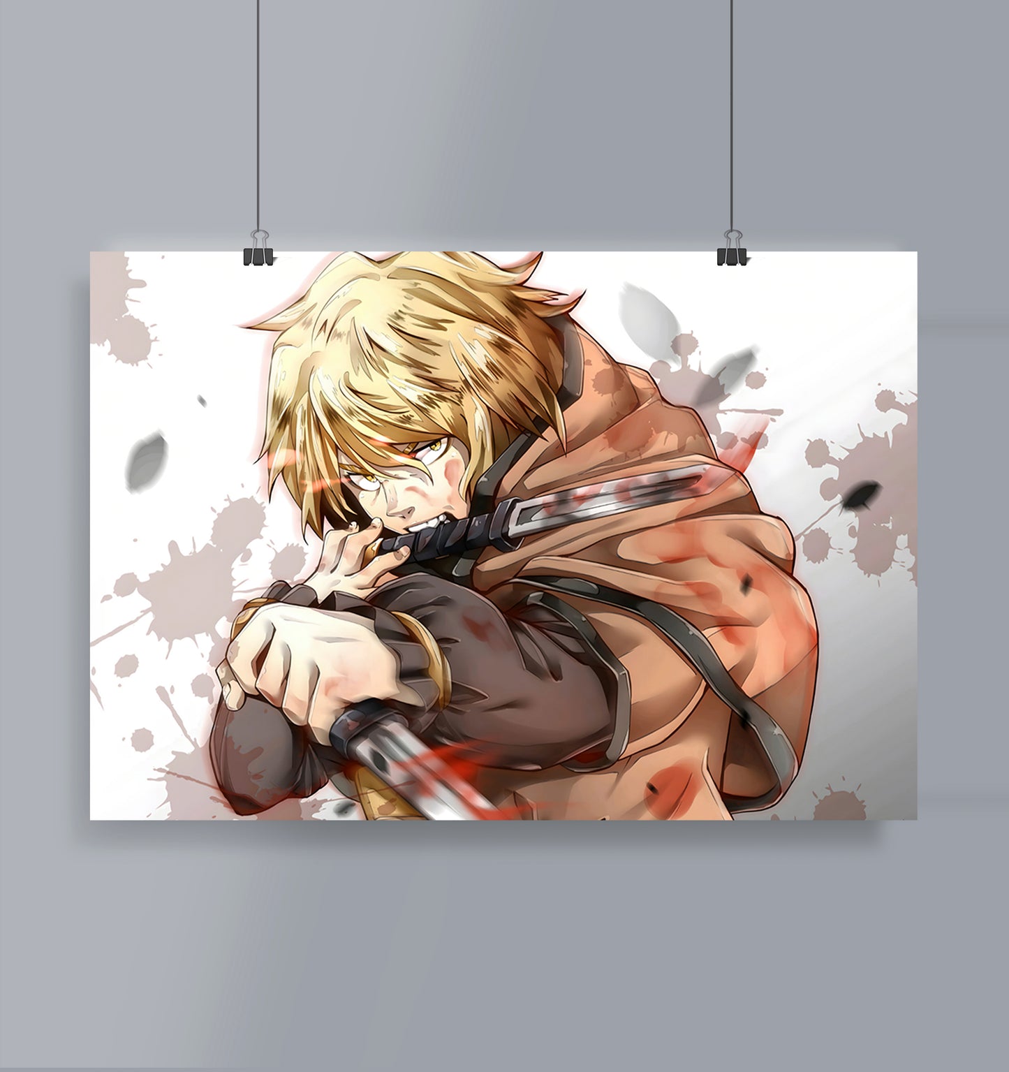 Torfinn Poster 2 Landscape Vinland Saga