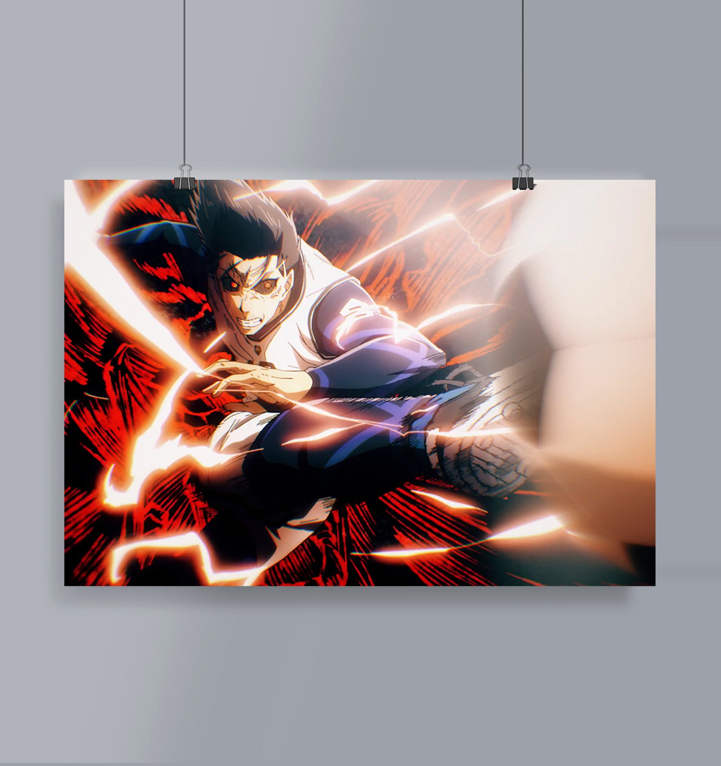 King Baro Poster Landscape Blue Lock