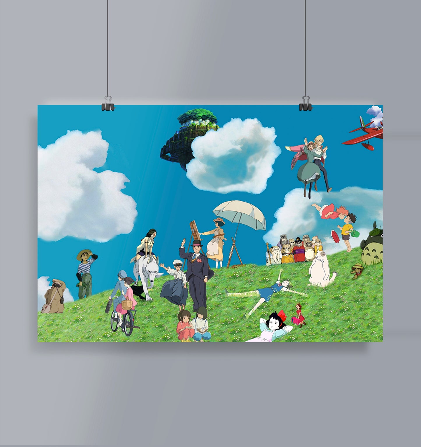 Studio Ghibli Poster Landscape