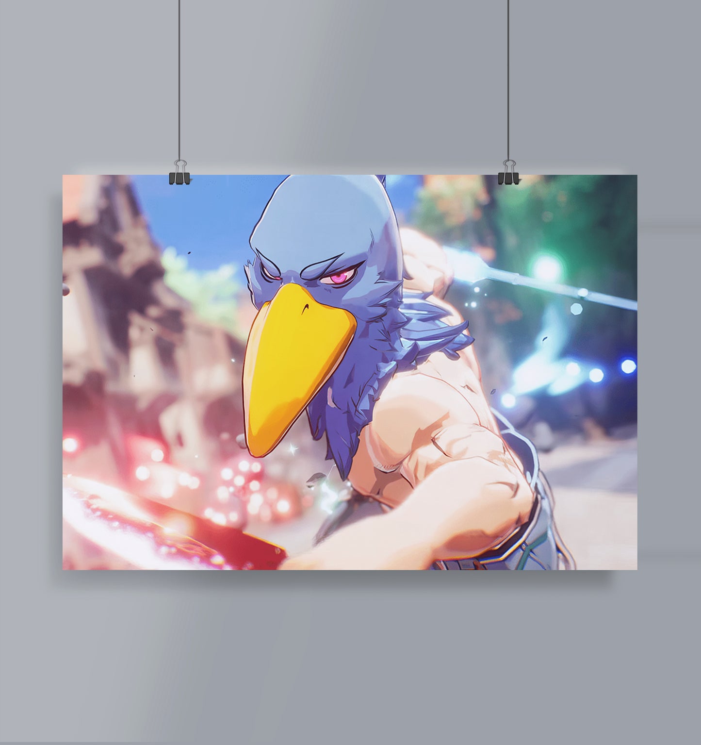 Sunraku Poster Landscape Shangri-La Frontier