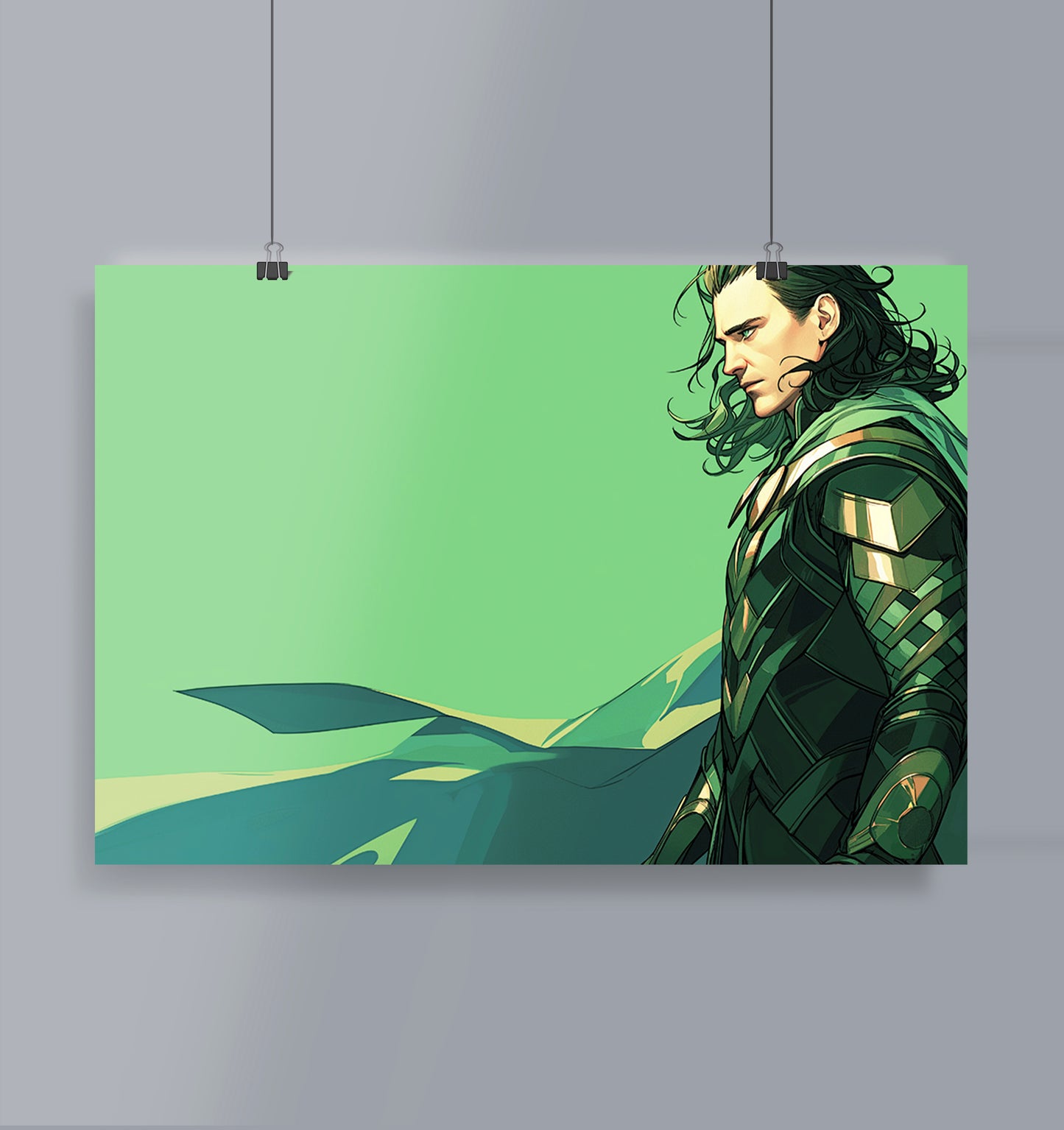 Loki Landscape Poster