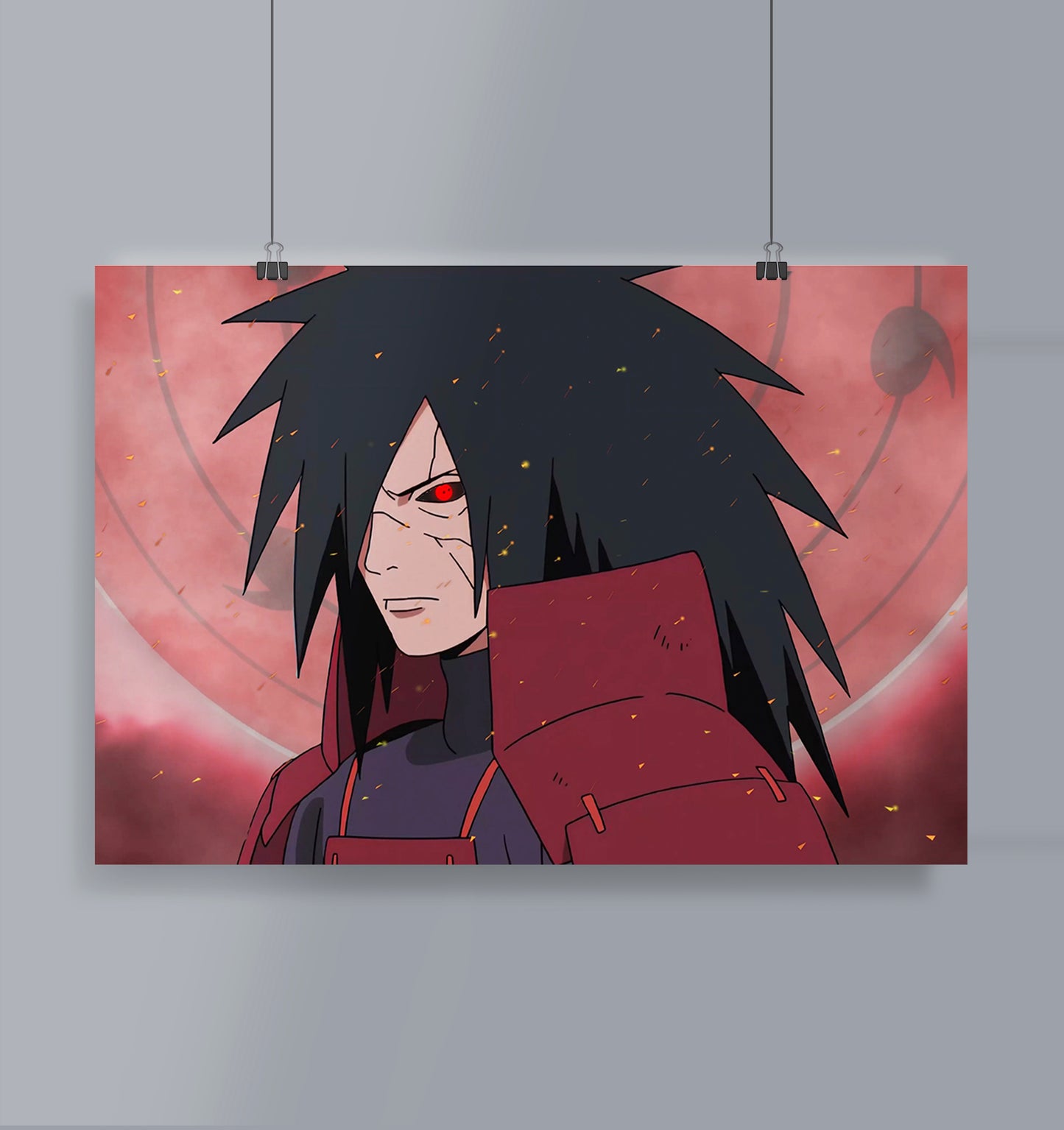 Madara Uchiha Poster Landscape Naruto