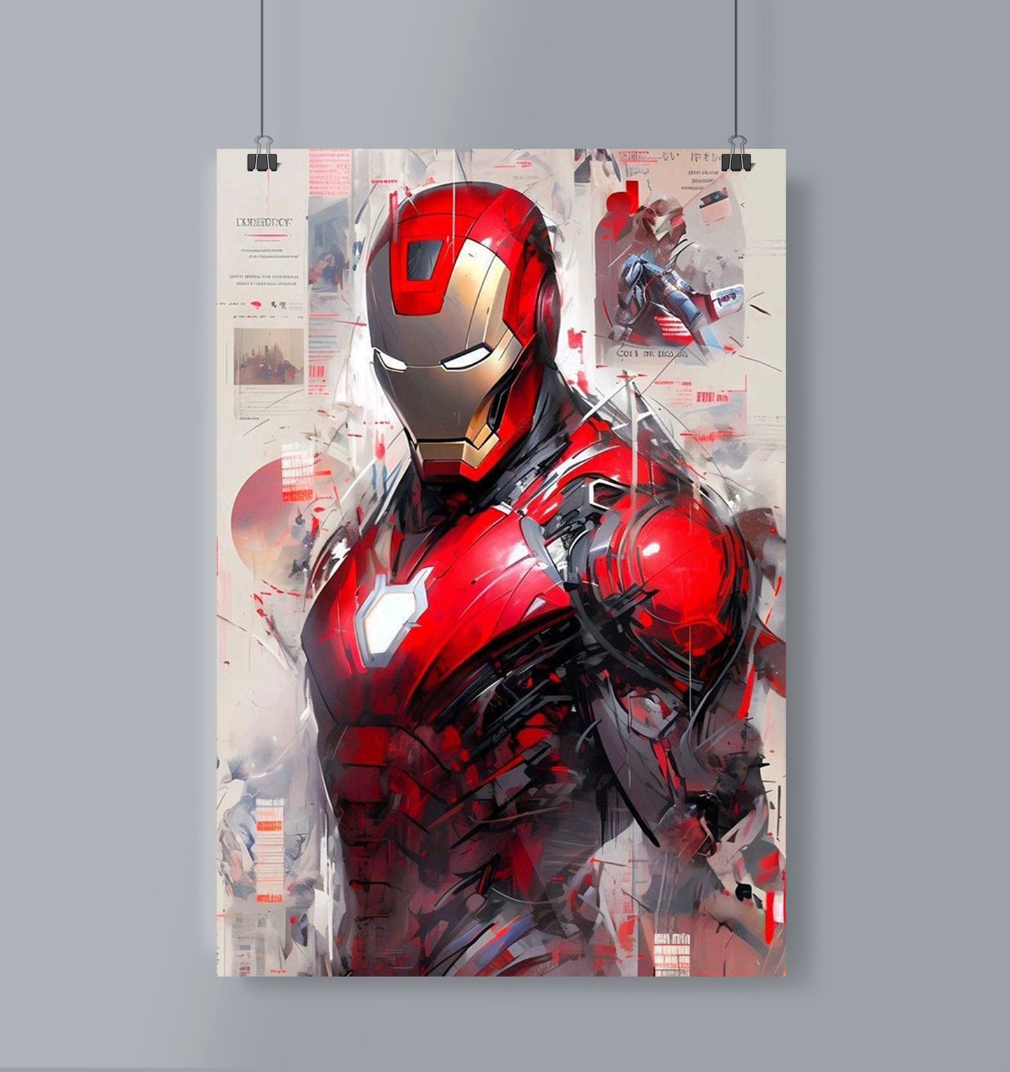 Iron Man Poster 19*13 Portrait