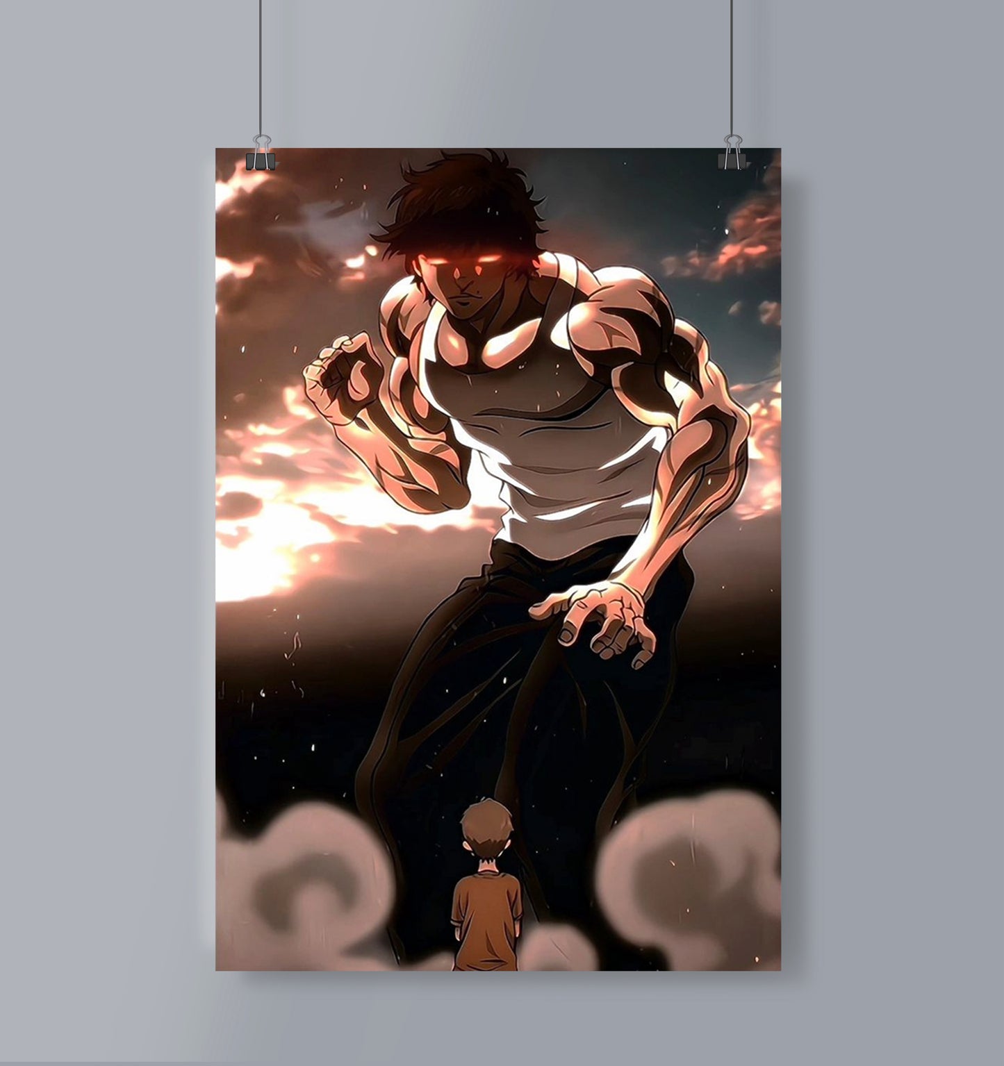Baki Hanma 19*13 Poster Portrait