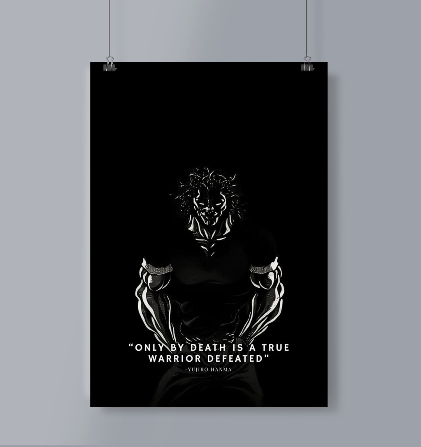 Yujiro Hanma Poster Portrait Baki