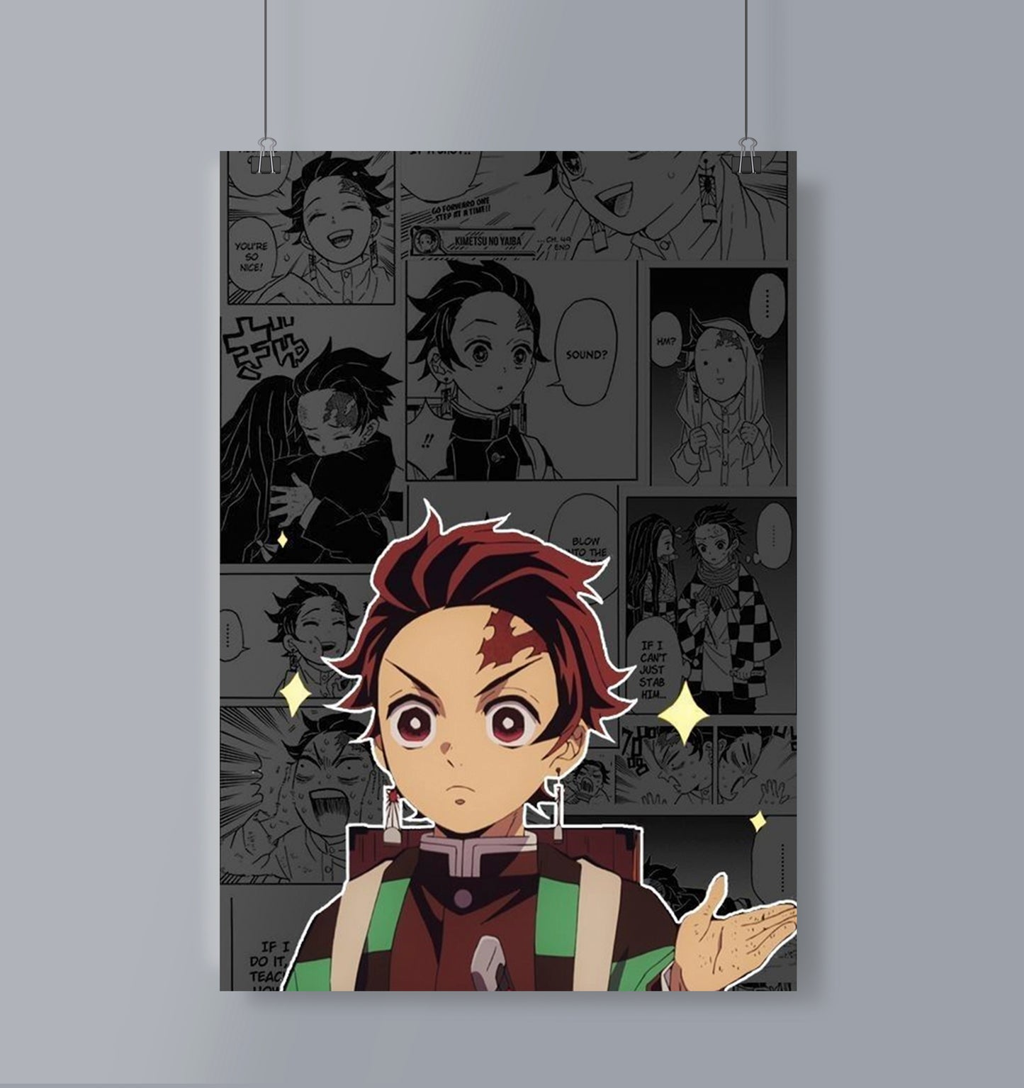 Tanjiro 19*13 Poster Portrait Demon Slayer