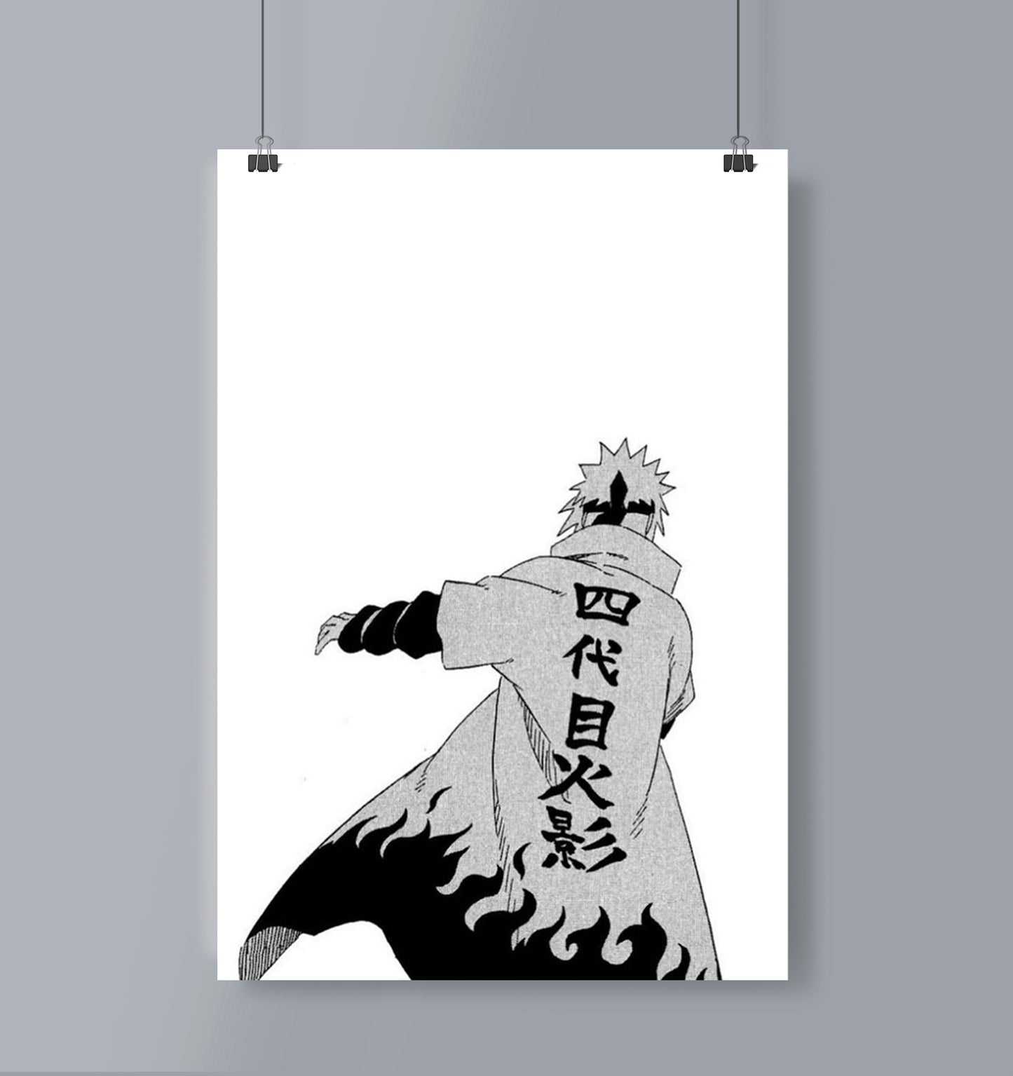 Minato Namikaze Poster Portrait Naruto