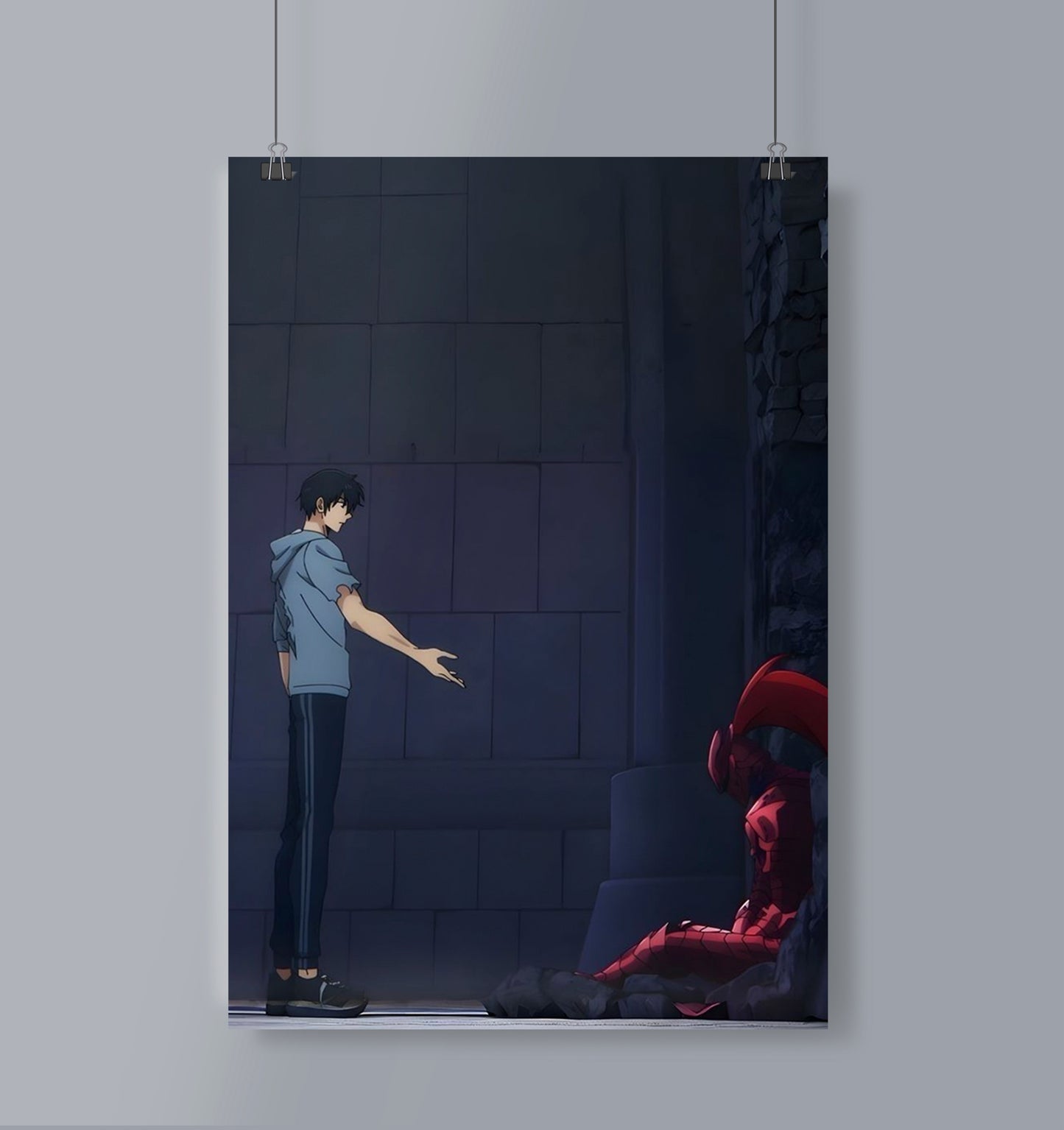 Sung and Igirs Poster Portrait Solo Leveling