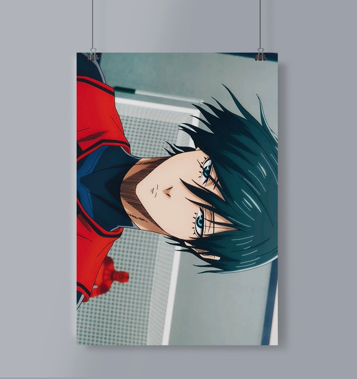 Rin Itoshi Poster Portrait Blue Lock