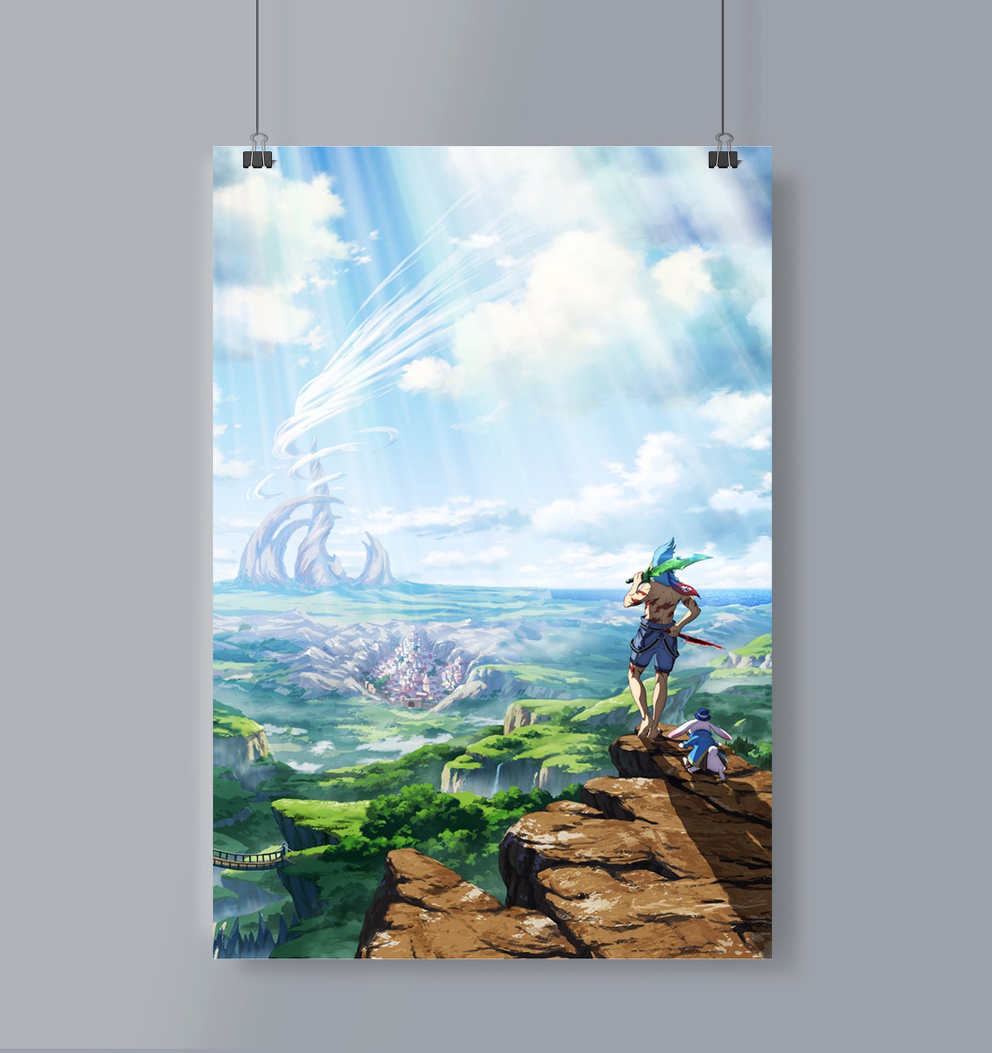 Sunraku 19*13 Poster Portrait Shangri-La Frontier