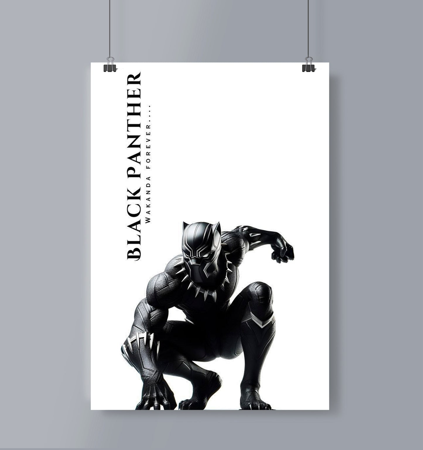 Black Panther Poster Portrait