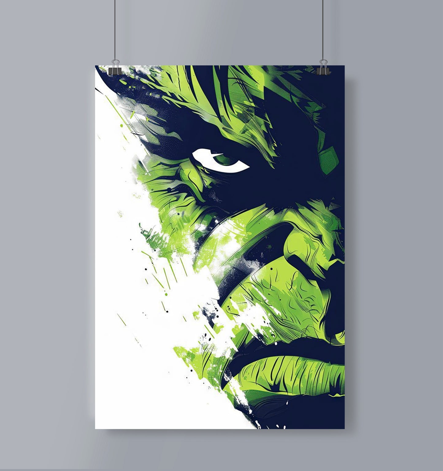 Hulk Portrait Poster
