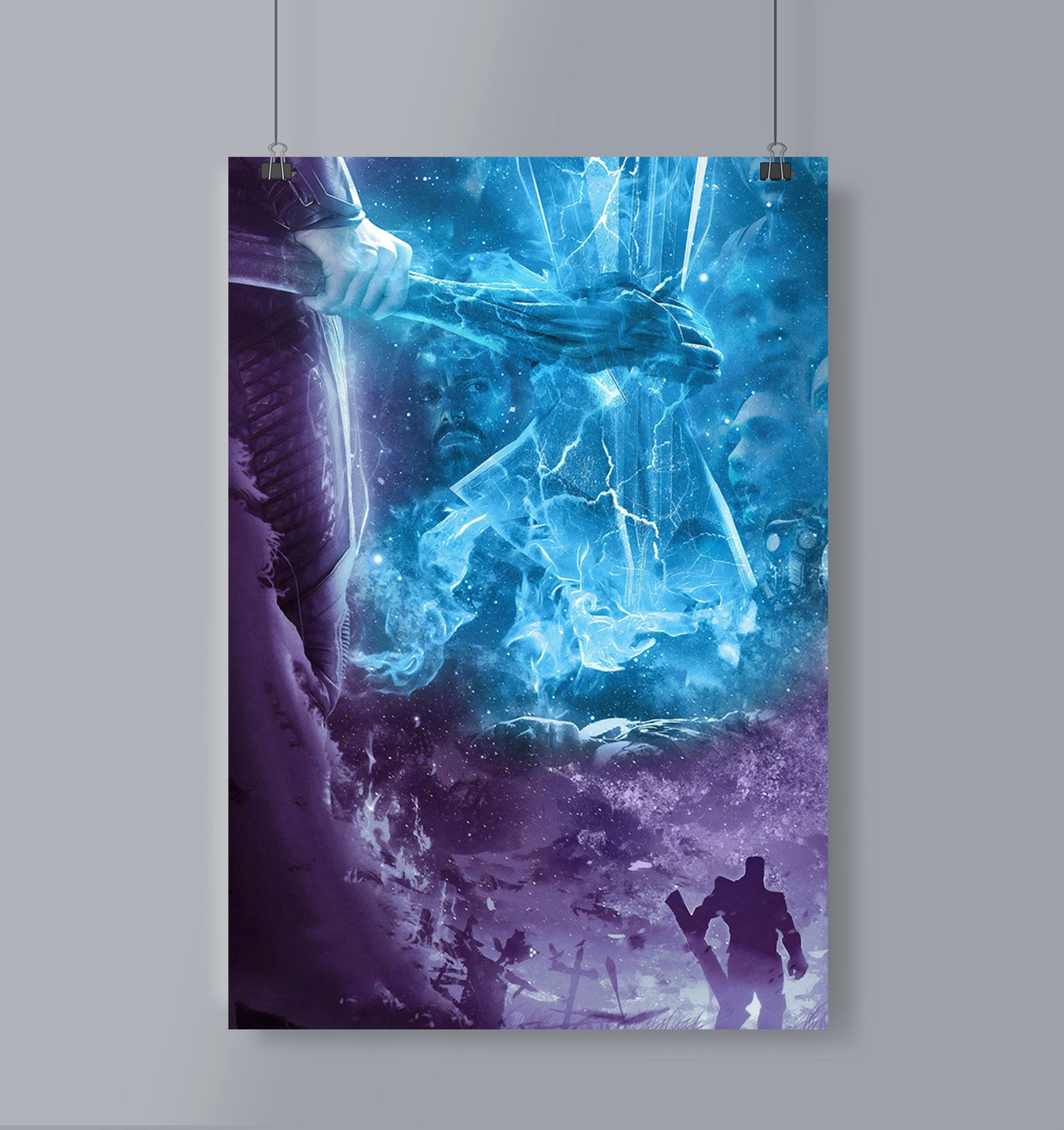 Thor X Thanos Poster