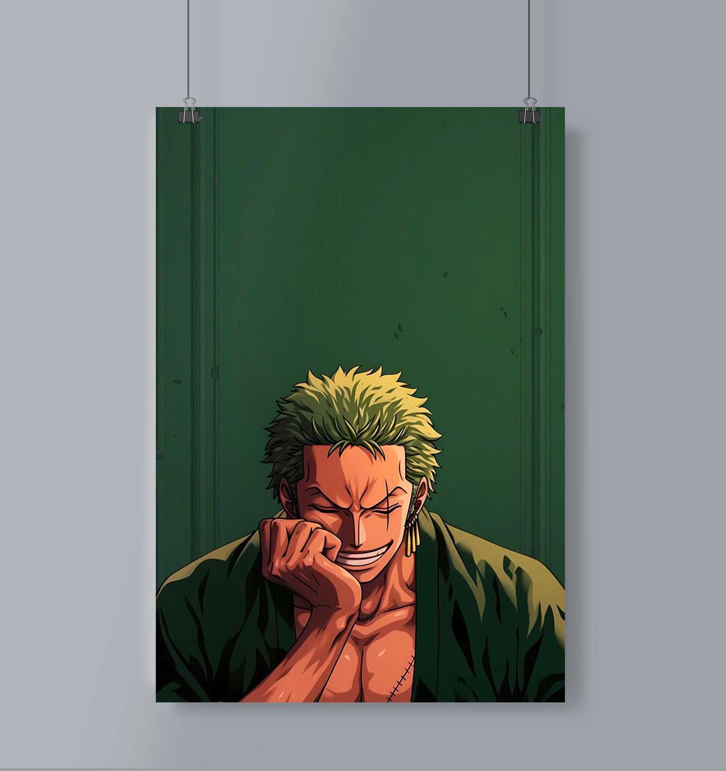 Cool Zoro Poster Portrait