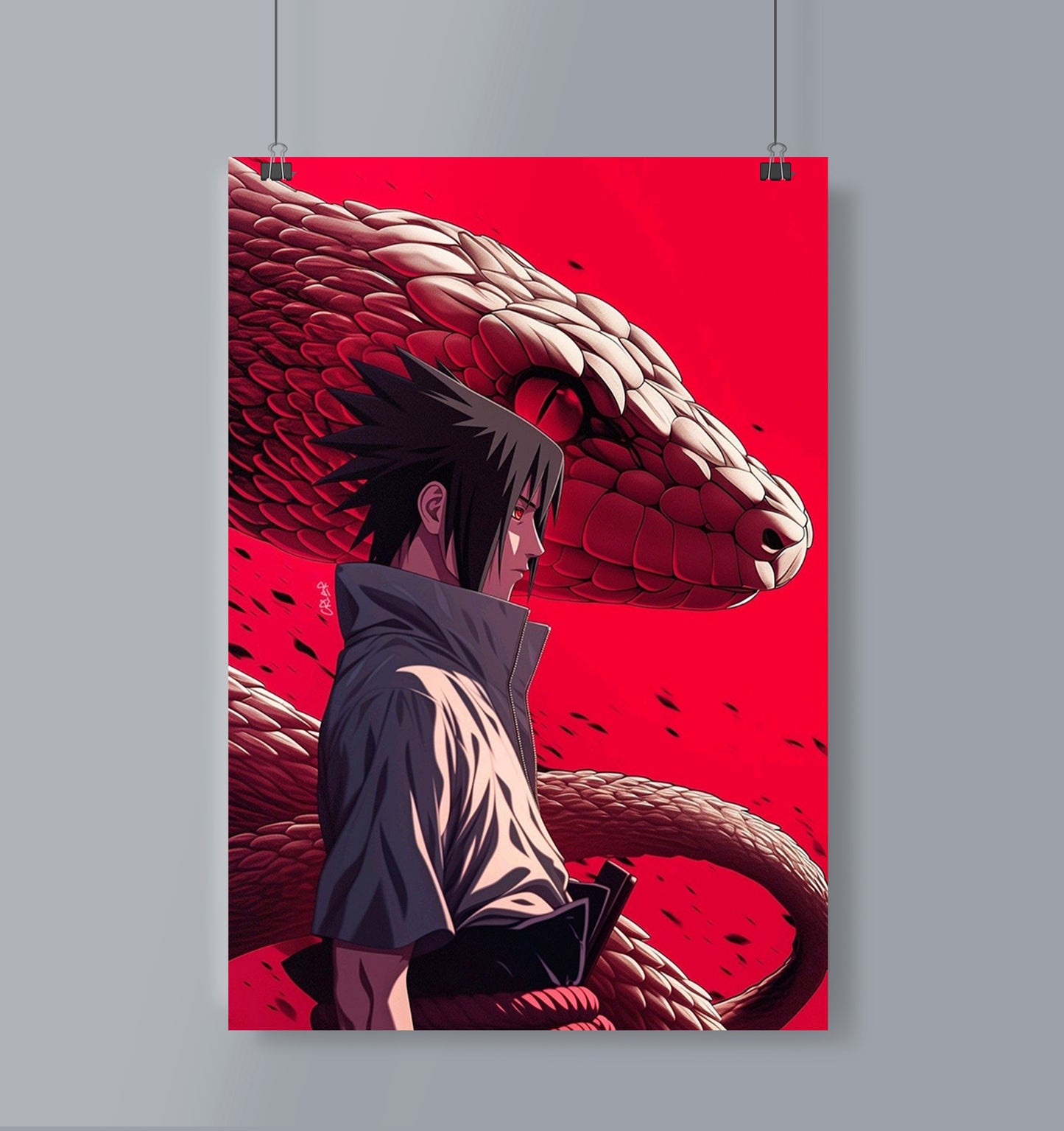 Sasuke Poster Portrait