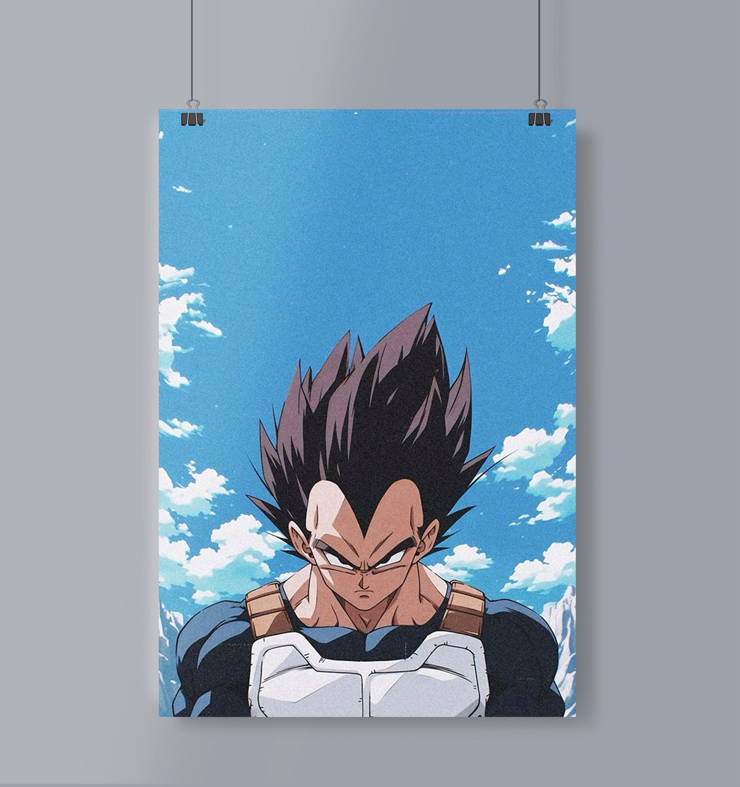 Vegeta Poster Portrait