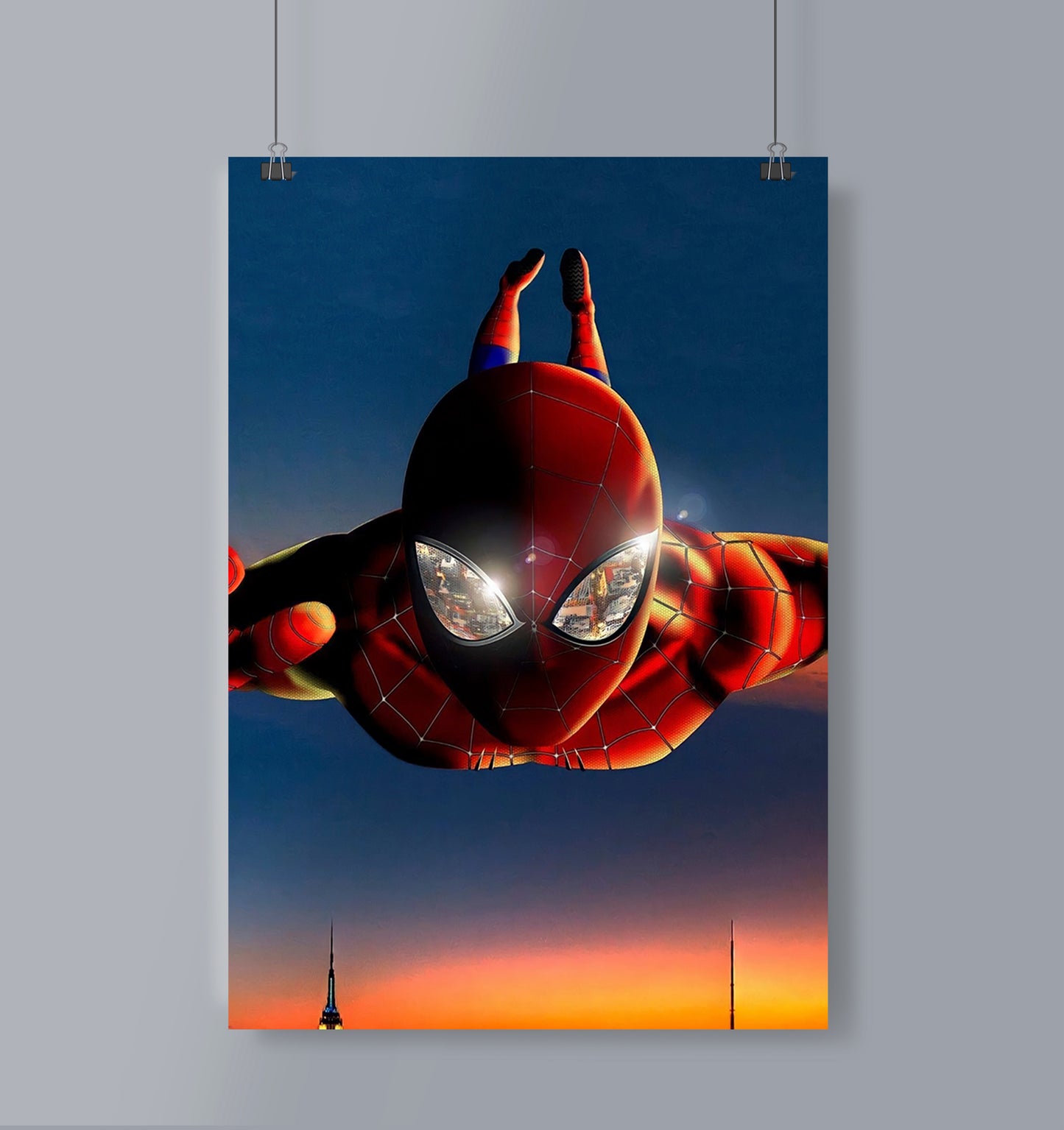 Spiderman Poster Portrait