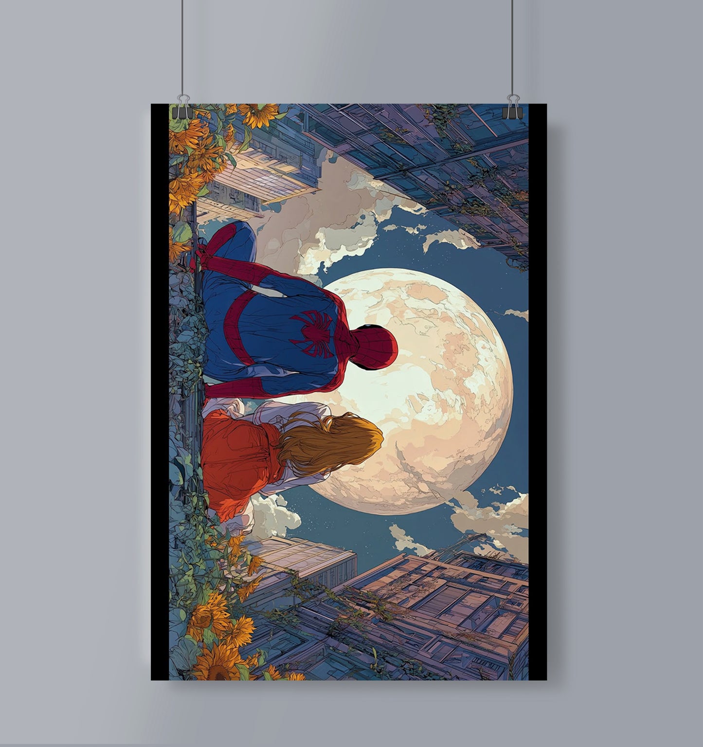 Spiderman Poster Portrait