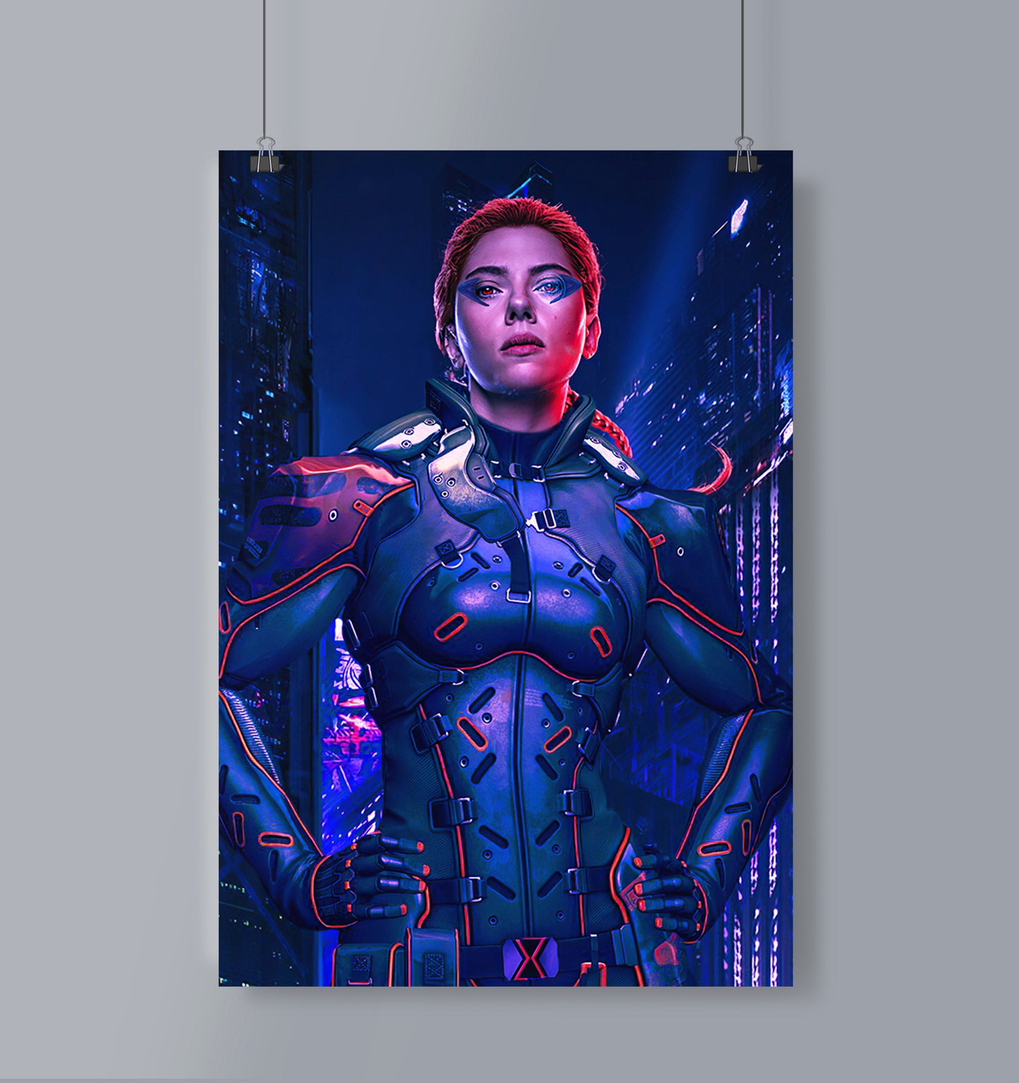 Black Wodow Poster Portrait