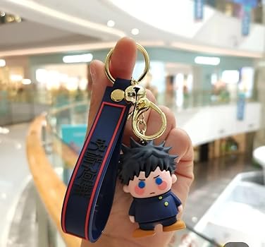 Megumi Fushiguro Silicone Keychain