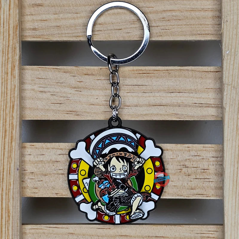 Luffy metal keychain Model 3