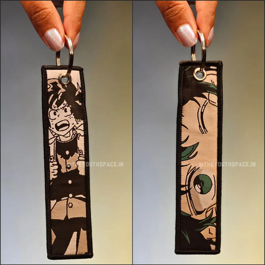 MHA Flip Side Embroidered Keychain (15 cm)