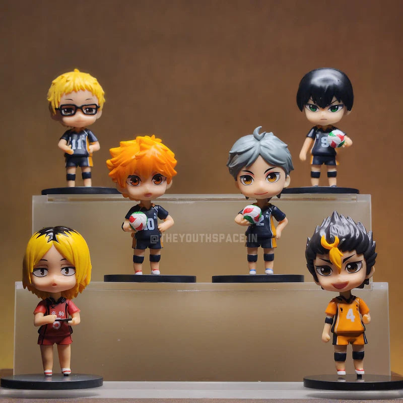 Haikyu Set of 6 figurines