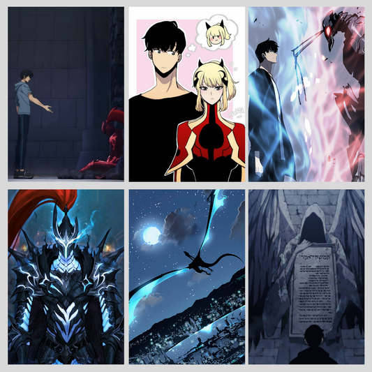 Solo Levelling Combo of 6 Posters 2