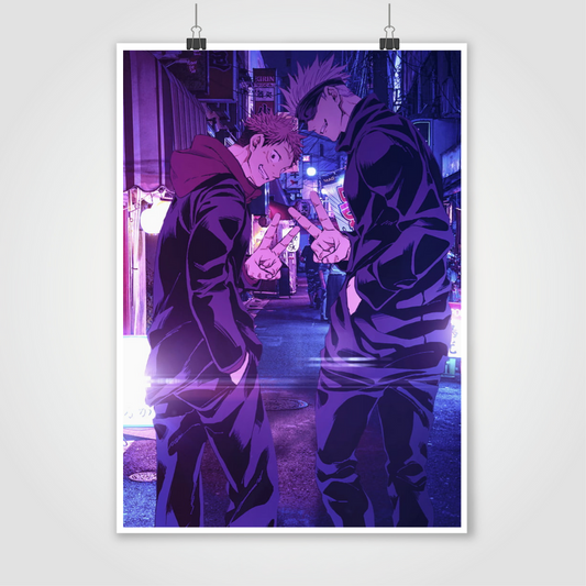 Gojo Satoru and Itadori Yuuji Poster 19*13  Jujutsu Kaisen