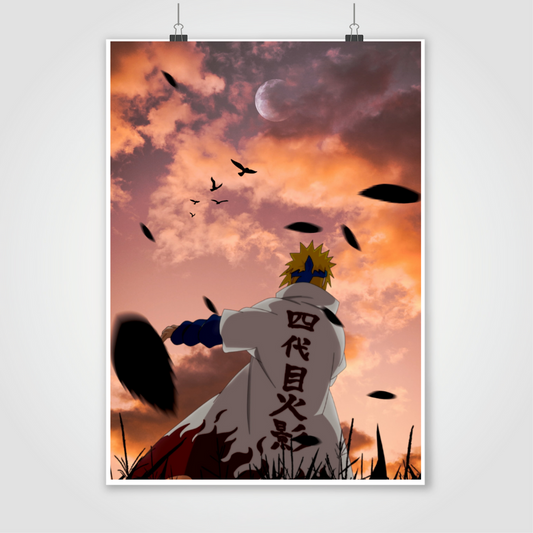 Minato Namikaze Lord Forth 19*13 Poster