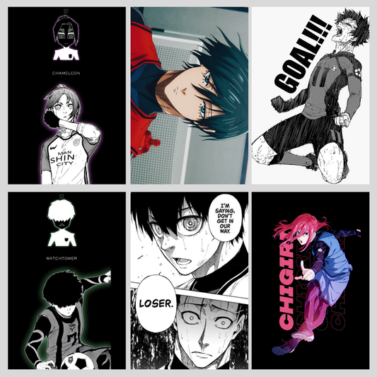 Blue Lock Combo of 6 Posters 4