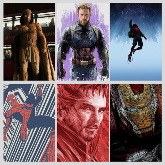 Marvel Superhero Poster Combo