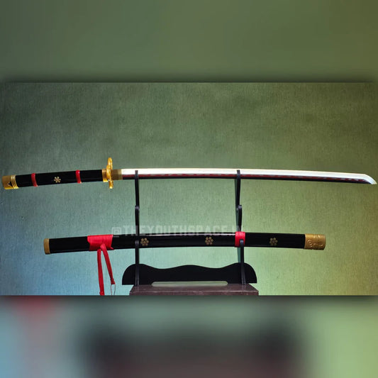 Zoro's Black Enma Neon Wooden Katana (104 cm)