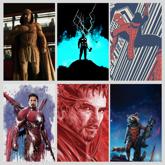 Marvel Superhero Poster Combo