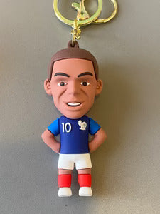 Mbappe Silicone Keychain