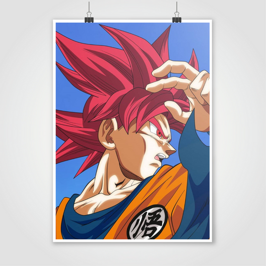 Dragon Ball Z 19*13 Poster Goku