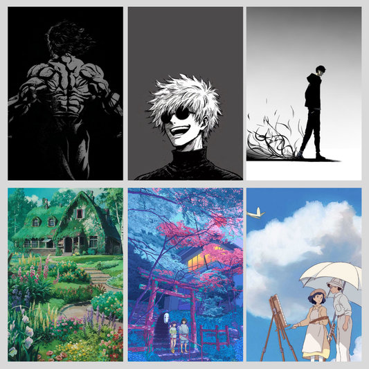 Anime Poster Ghibli Poster Combo