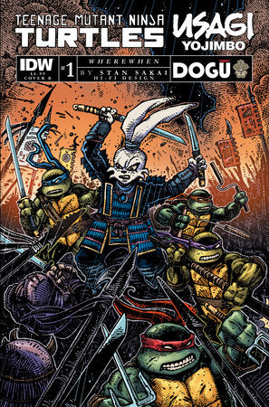 Teenage Mutant Ninja Turtles/Usagi Yojimbo: WhereWhen #1 Variant B (Eastman) B14