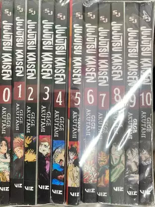 Boxset Jujutsu Kaisen Manga BookSet (Volumes : 0-10)