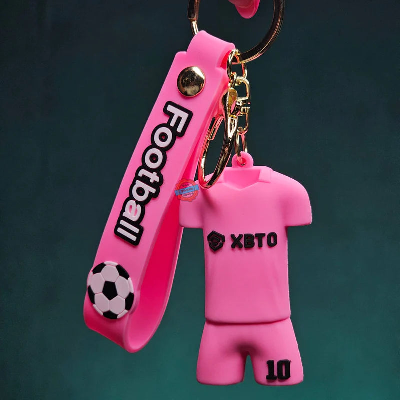 Messi Silicone Keychain