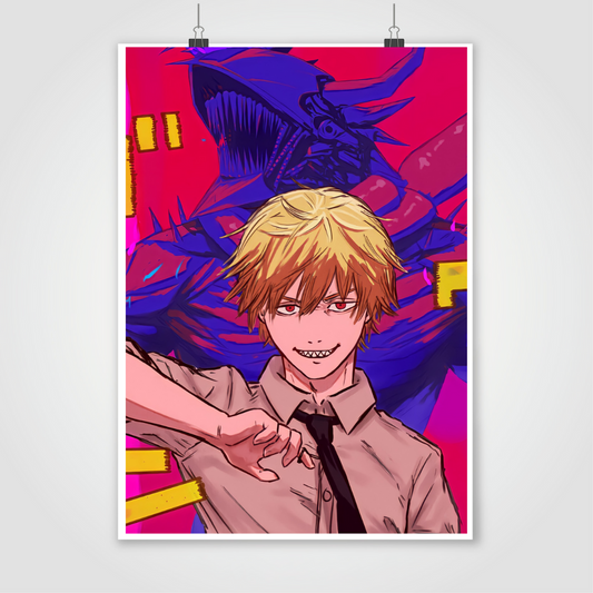 Denji Chainsaw Man 19*13 Poster